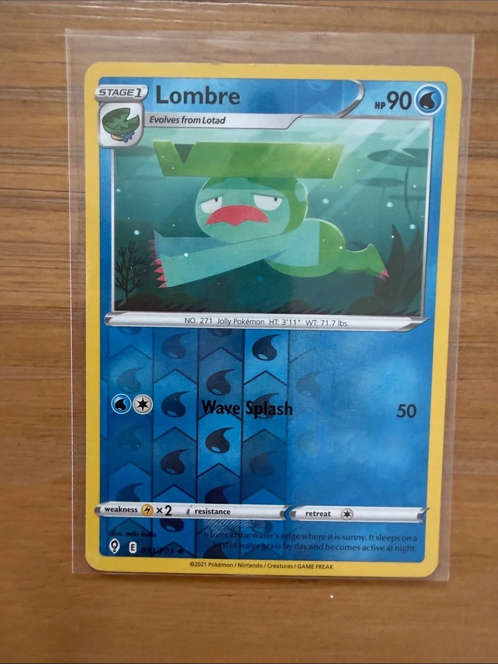 Lotad, Lombre & Ludicolo Evolution Lot | 3 Pokémon Cards ✨5/$25✨